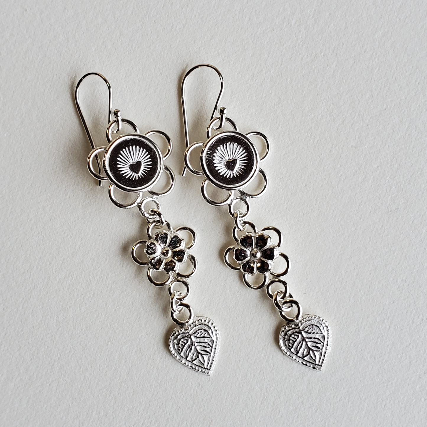 Love Blossoms Double Blossom Dangle