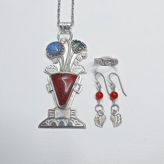 Potted Plant Pendant Set 6